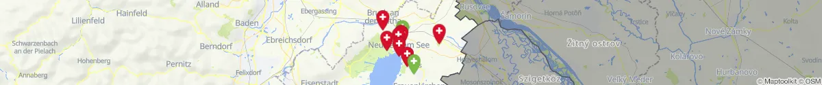 Map view for Pharmacies emergency services nearby Neudorf (Neusiedl am See, Burgenland)